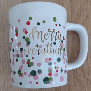 Pier One Merry Everything Confetti 16 Oz Mug